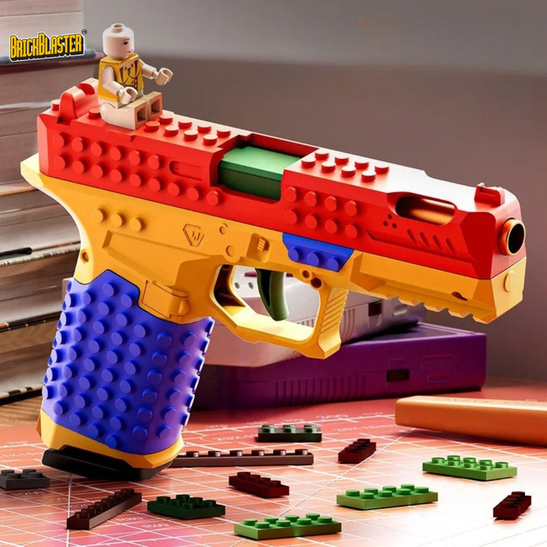 Toy Pistol with Realistic Mechanical Action