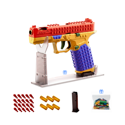 Toy Pistol with Realistic Mechanical Action