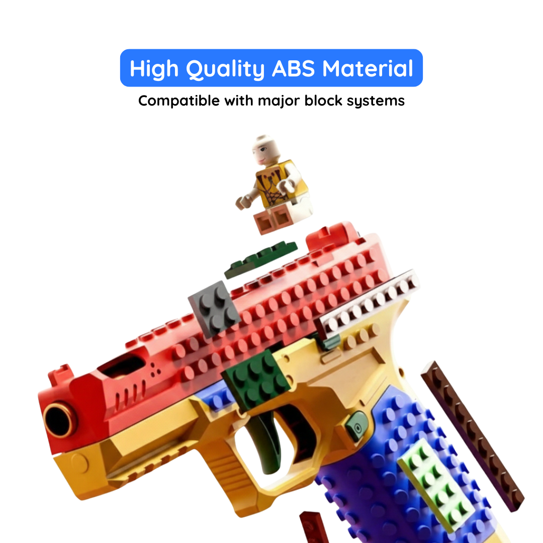 Toy Pistol with Realistic Mechanical Action